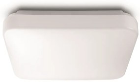 Philips 31110/31/P0 Stropné svietidlo MAUVE LED, 17W, 1700lm, 2700K, 332x332x75mm, biela