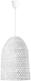 Drevený luster Aurora 40.5 biele