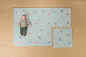 Hracia podložka puzzle penová XL Záhrada
