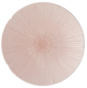 Ružový keramický tanier ø 24 cm ICE PINK - MIJ