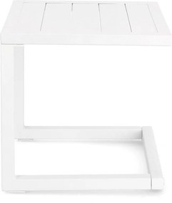 Hliníkový záhradný stolík 40x40 cm Hilde – Bizzotto