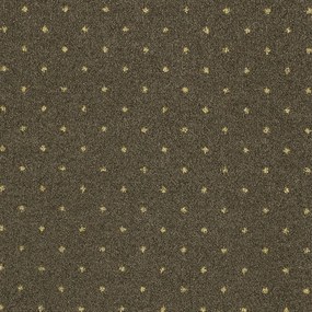 ITC, Metrážny koberec Akzento New 94, záťažový, na mieru, šíře 4m, hnedá, ab (mriežka), chodba / predsieň