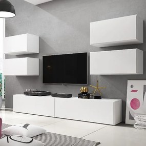 Moderný bytový nábytok Trentino 2, biely