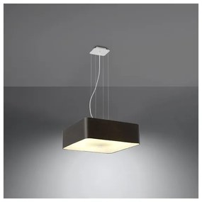 Sollux SL.0774 - Luster na lanku LOKKO 5xE27/60W/230V 45 cm čierna