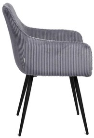 Jedálenská stolička SATORI FASO sivá 894454