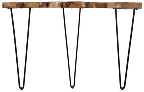 KONZOLA Z TEPANÉHO ŽELEZA 110X45X70CM