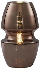 Stolová lampa ISA, medené sklo