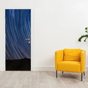 Fototapeta na dvere - Nočné hviezdy a obloha (95x205cm)