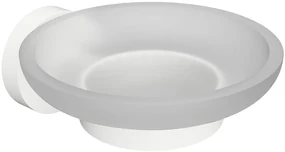 Sapho Sapho, X-ROUND WHITE mydeľnička sklenená, biela, XR803W