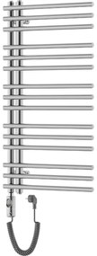 Mexen Neptun, elektrické vykurovacie teleso 900 x 500 mm, 300 W, chrómová, W101-0900-500-2300-01