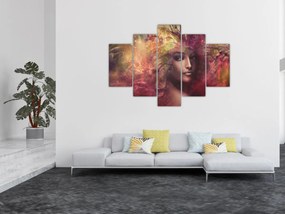 Obraz - Fantasy žena (150x105 cm)
