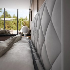 AMADEUS 180X200 MANŽELSKÁ POSTEĽ S ROŠTOM AMOR VELVET 4304 SKLADOM