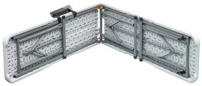Autronic BONTEC Záhradná lavica, kov, plast, biela, AZ-K1001 WT Farba: Biela