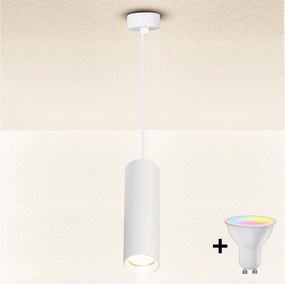 Brilagi - LED stmievateľný luster na lanku SELE 1xGU10/4,8W/230V biela