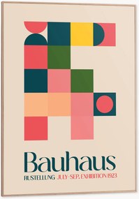 Nástenná dekorácia v ráme Bauhaus