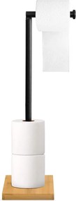 Tutumi - stojan na toaletný papier, čierna, 322745, REA-07012