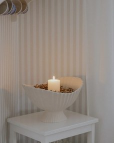 ferm Living Misa na ovocie Fountain kamenina biela 41 x 24 cm