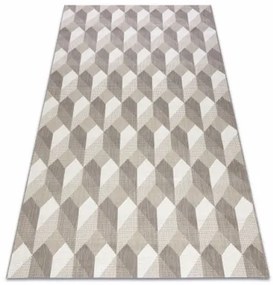 Koberec Floorlux sizal flat 48624/686 3D kocky