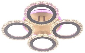 LED Stmievateľný prisadený luster LED/55W/230V 3000-6500K + DO