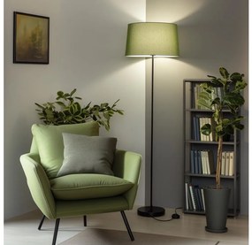 Brilagi - LED Stojacia lampa CERIA 1xE27/40W/230V pr. 45 cm zelená/čierna