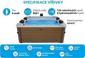 Marimex | Vírivý bazén MSPA Oslo Amber F-AM063W | 11400284