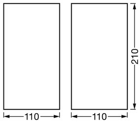 Ledvance - LED Stmievateľné nástenné svietidlo SMART+ WOOD LED/12W/230V Wi-Fi