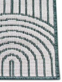 Hanse Home, Kusový koberec Pangli 105853 Green – na von aj na doma, 120x170, zelená, chodba / predsieň