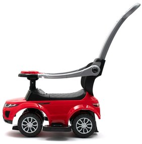 Detské hrajúce vozítko 3v1 Baby Mix červené