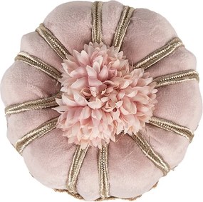 Dekorácia ružová zamatová torta Cake pink - Ø 12*7 cm