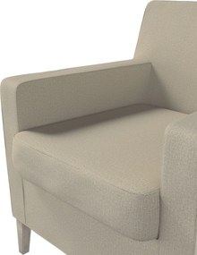 Poťah na kreslo Karlstad farba produktu béžová látka zapletaná