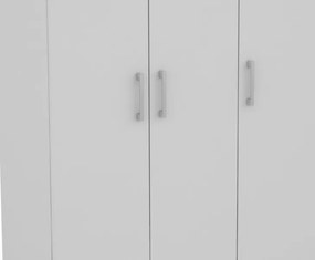 Viacúčelová skriňa Nitro, biela