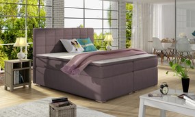 Kontinentálna posteľ 180 cm Abbie (ružová) (s matracmi). Vlastná spoľahlivá doprava až k Vám domov. 1027430