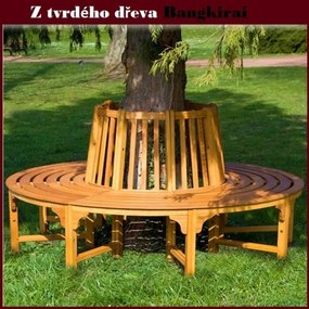 Drevená záhradná lavička Bally 160 cm