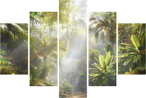 Obraz - Tropický dažďový prales (150x105 cm)