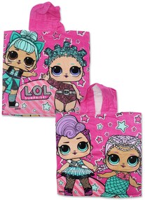 Detské pončo - osuška s kapucňou L.O.L. Surprise
