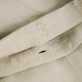 ĽANOVÉ OBLIEČKY LINEN 160X200 CM, 2 KS 70X80 CM KRÉMOVÉ