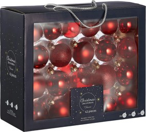 XXXLutz SADA VIANOČNÝCH GULÍ 42-dielne X-Mas - Vianočné dekorácie - 003754190205