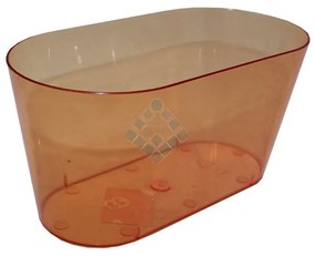 Schetelig SISI hrantík transparentný, Oranžová, 23 cm