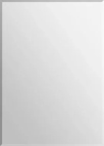 Nástenné zrkadlo s fazetou 50x70 cm, bez rámu%