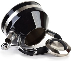 Rychlovarná konvice GEORG BLACK 2,0 l černá/stříbrná