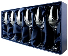 ELITE GLASS Classic - poháre na víno so Swarovski® Elements | sada 6 ks