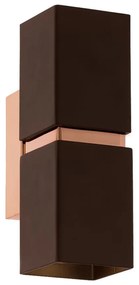 Moderné svietidlo EGLO PASSA brown/copper 95379