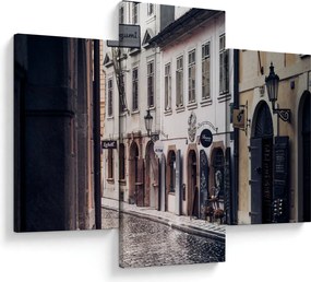 Obraz - Pražská ulička (90x60 cm)