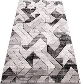 Koberec Cosmic Carving 5103 GREY rozmery koberec: 120x170 cm