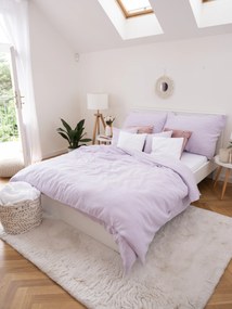 Predĺžené mušelínové obliečky – Alexia lila