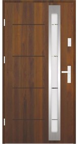 Dvere vchodové Marbella 80L Orech
