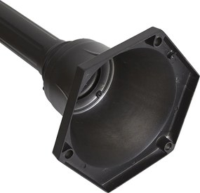 Klasická vonkajšia lampa čierna 200 cm 3-svetlá IP44 - Daphne