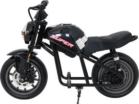 Elektrická motorka SUPERMOTO čierna