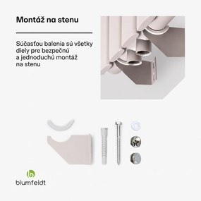 Blumfeldt Tallheo, 41 x 180, radiátor, kúpeľňový radiátor, rúrkový radiátor, 1435 W, teplovodný, 1/2