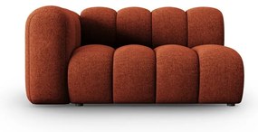 Modul pohovky v tehlovej farbe (ľavý roh) Lupine – Micadoni Home